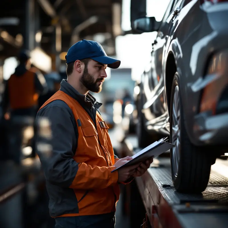 Cars Peak Transport — Auto Transport team at work