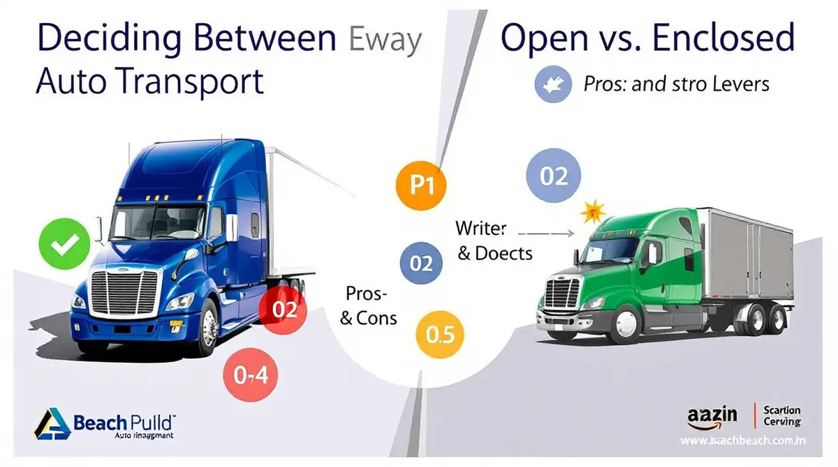 Deciding Between Open vs. Enclosed Auto Transport